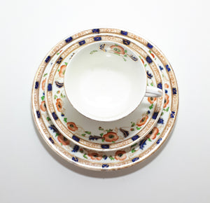 Antique (1912-1925) Phoenix China, Thomas Forester & Sons Ltd., Longton, Fine Porcelain Tea Trio – Pattern 5136