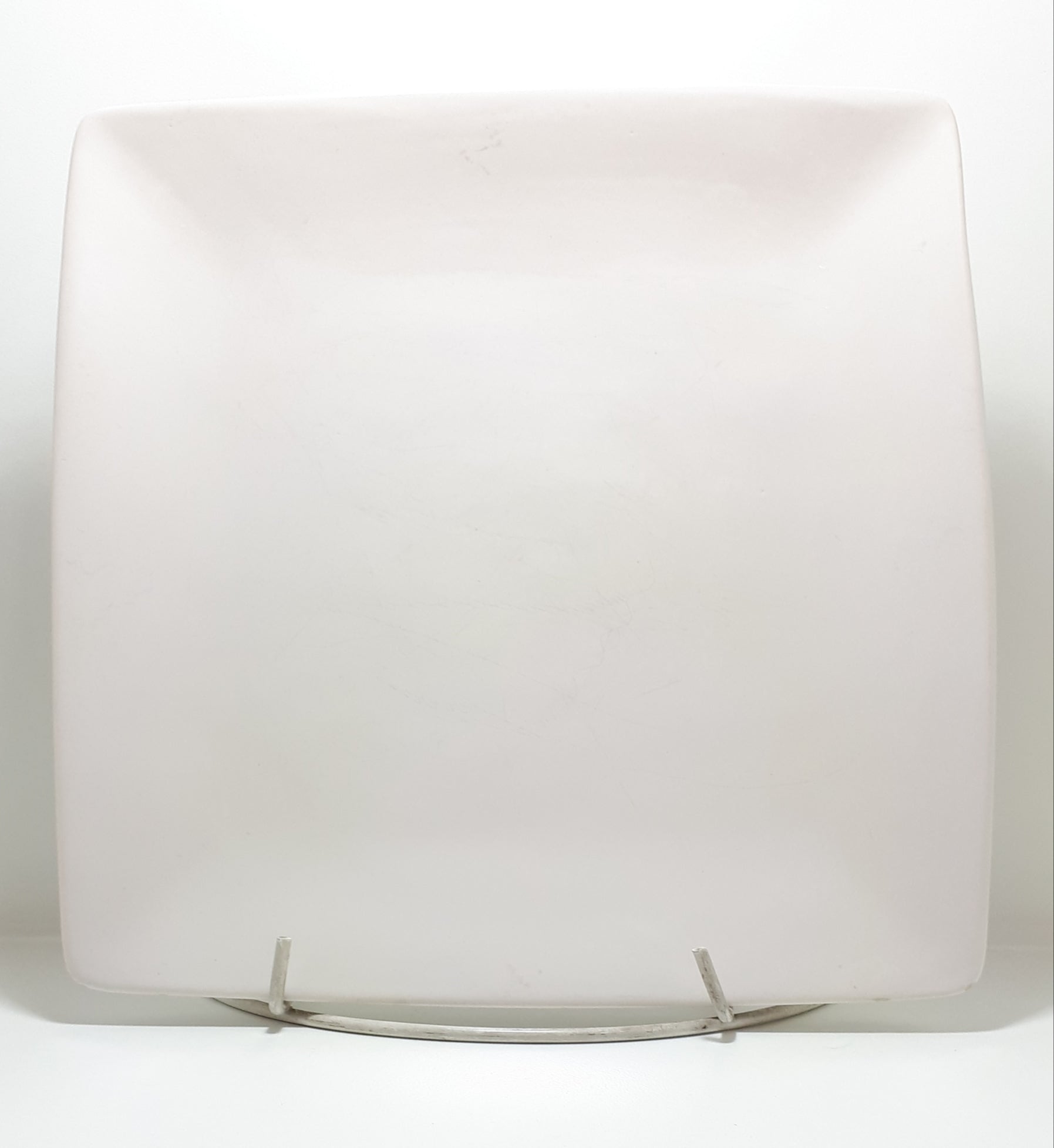 Classic Matt Square Shape Porcelain Serving Platter – Microwave &amp; Dishwasher Safe