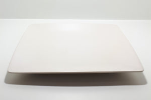 Classic Matt Square Shape Porcelain Serving Platter – Microwave &amp; Dishwasher Safe