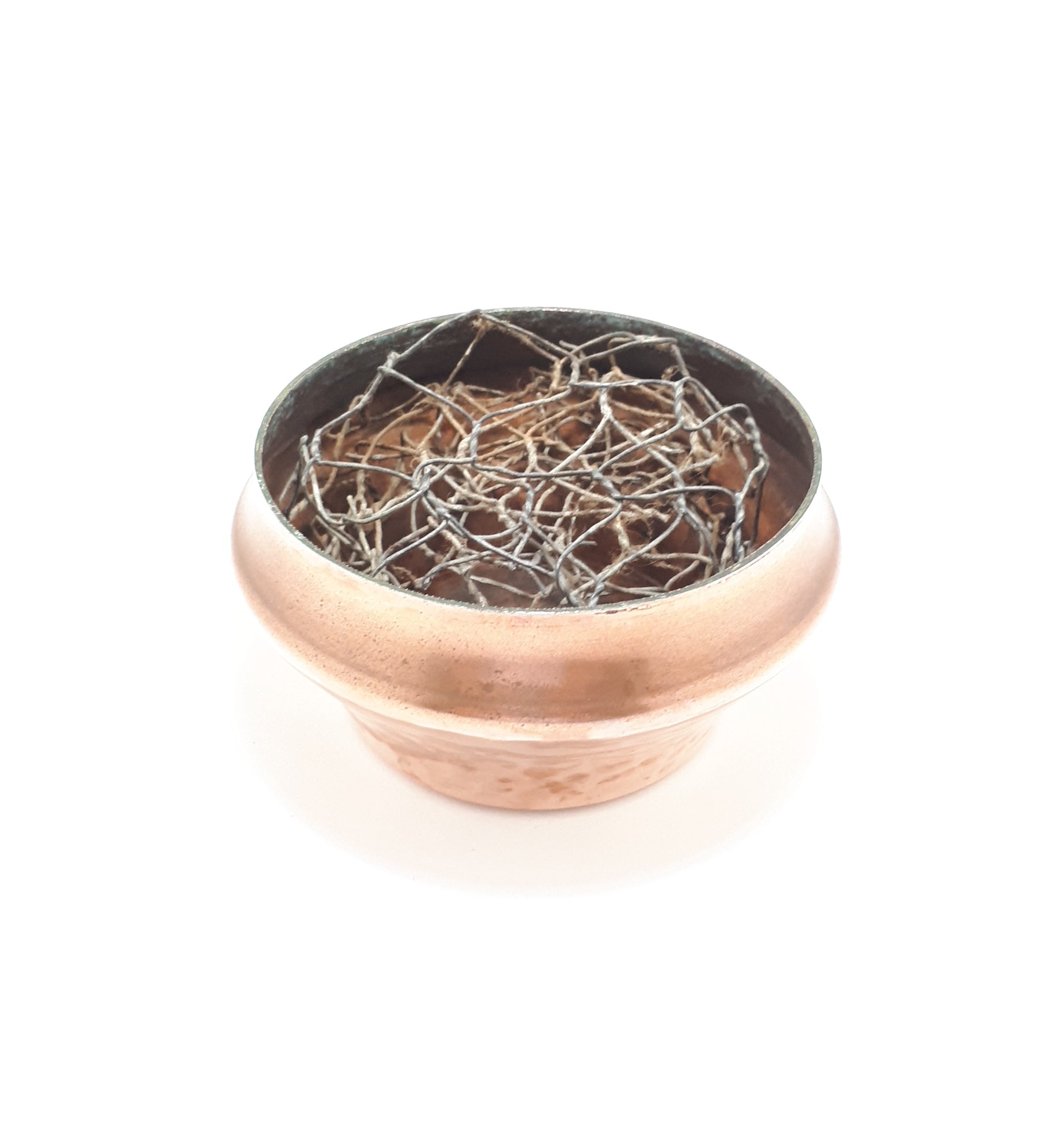 Small Vintage Copper Rose Bowl