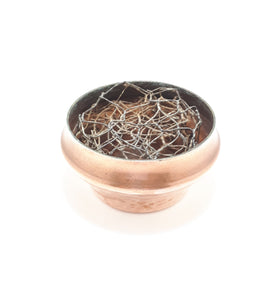 Small Vintage Copper Rose Bowl