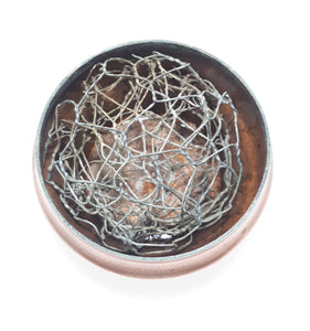 Small Vintage Copper Rose Bowl