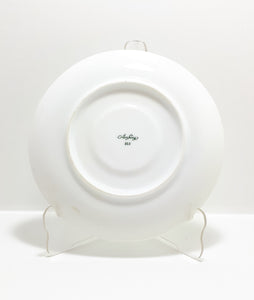 1950’s Arzberg German Fine Porcelain Saucer With Floral Pattern By Heinrich Loffelhardt