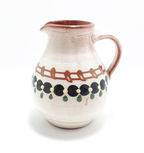 Small Red Clay Art Pottery Jug