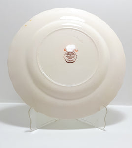 1940's Porcelain Simpsons Potters Ltd. Ambassador Ware Tea Trio - Chetwynd Pattern