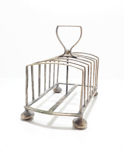 Antique (Pre 1925) Silver Plated Art Deco Atkin Brothers, Sheffield 6-Slice Toast Rack