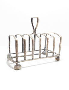 Antique (Pre 1925) Silver Plated Art Deco Atkin Brothers, Sheffield 6-Slice Toast Rack
