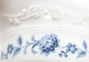 La Rochelle Fine China RSA Blue Danube Gravy / Sauce Boat