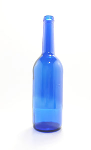 Collectable Cobalt Blue Harveys Bristol Cream Bottle