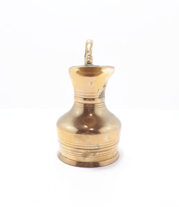 Small Solid Brass Pitcher
