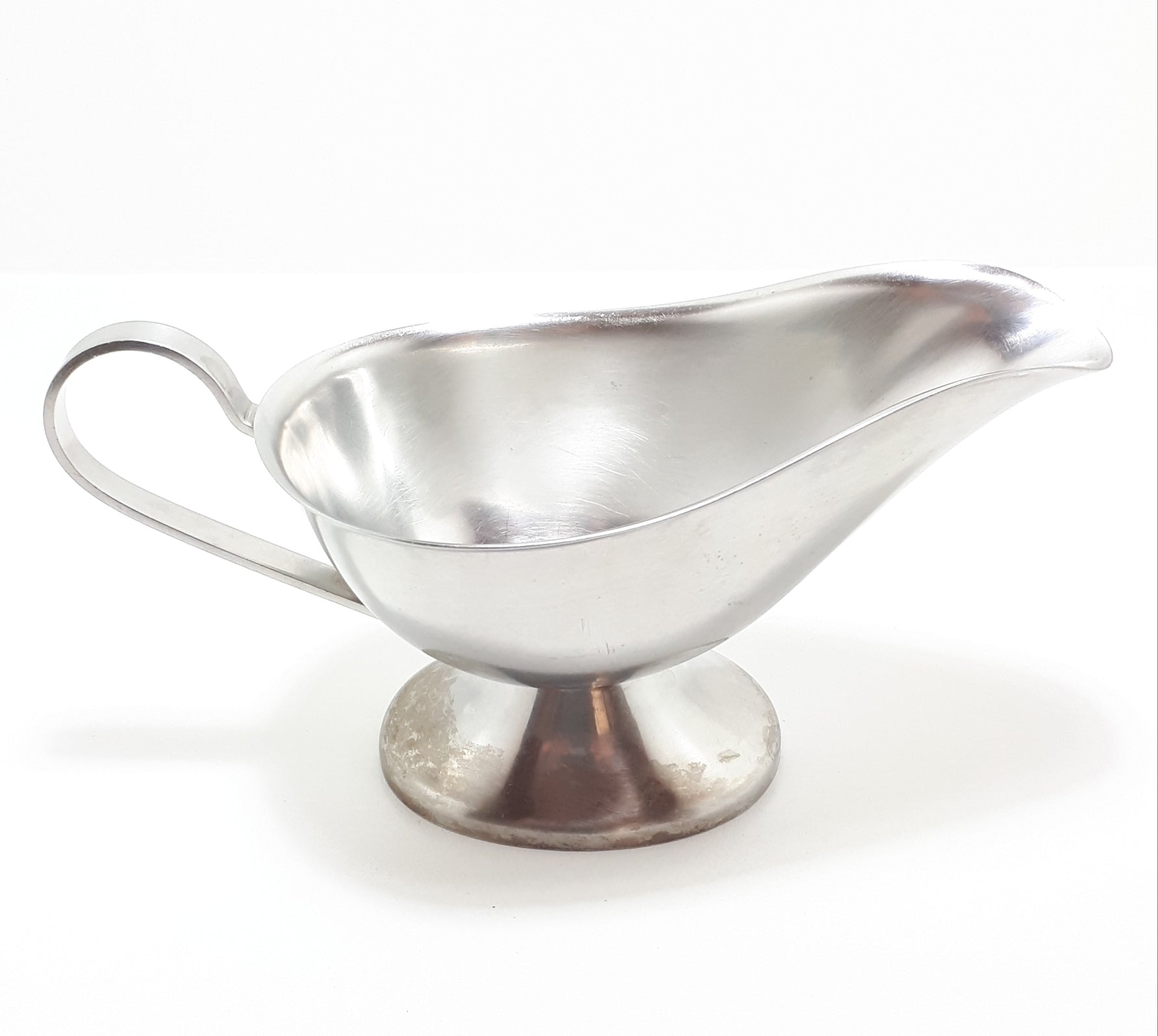 Japanese Royal Dolphin Vintage 18/8 Stainless Steel (Georgian Style) Gravy / Sauce Boat