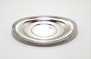 Silver Plated Emess Georgian Oval Tray