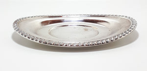 Silver Plated Emess Georgian Oval Tray