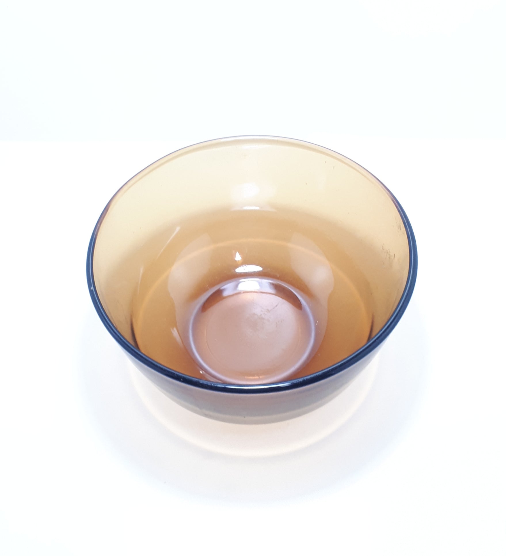 1970’s Anchor Hocking USA Harvest Amber Glass Mixing / Oven Bowl