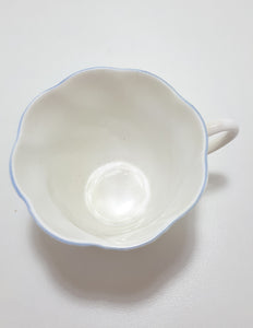 Elegant & Beautiful Soft Pastel Queen’s Fine Bone China Tea Cup – Claire Pattern