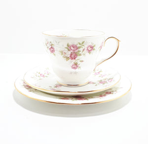 Duchess Bone China Tea Trio – June Bouquet