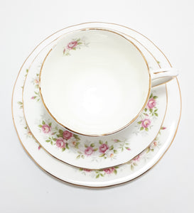 Duchess Bone China Tea Trio – June Bouquet