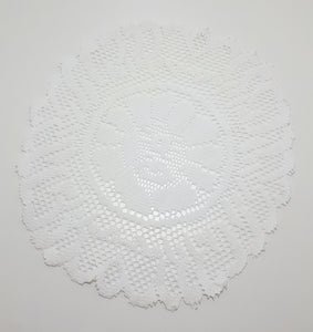 Versatile Vintage White Lace Doily