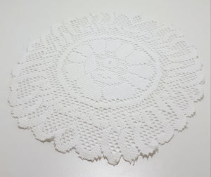 Versatile Vintage White Lace Doily