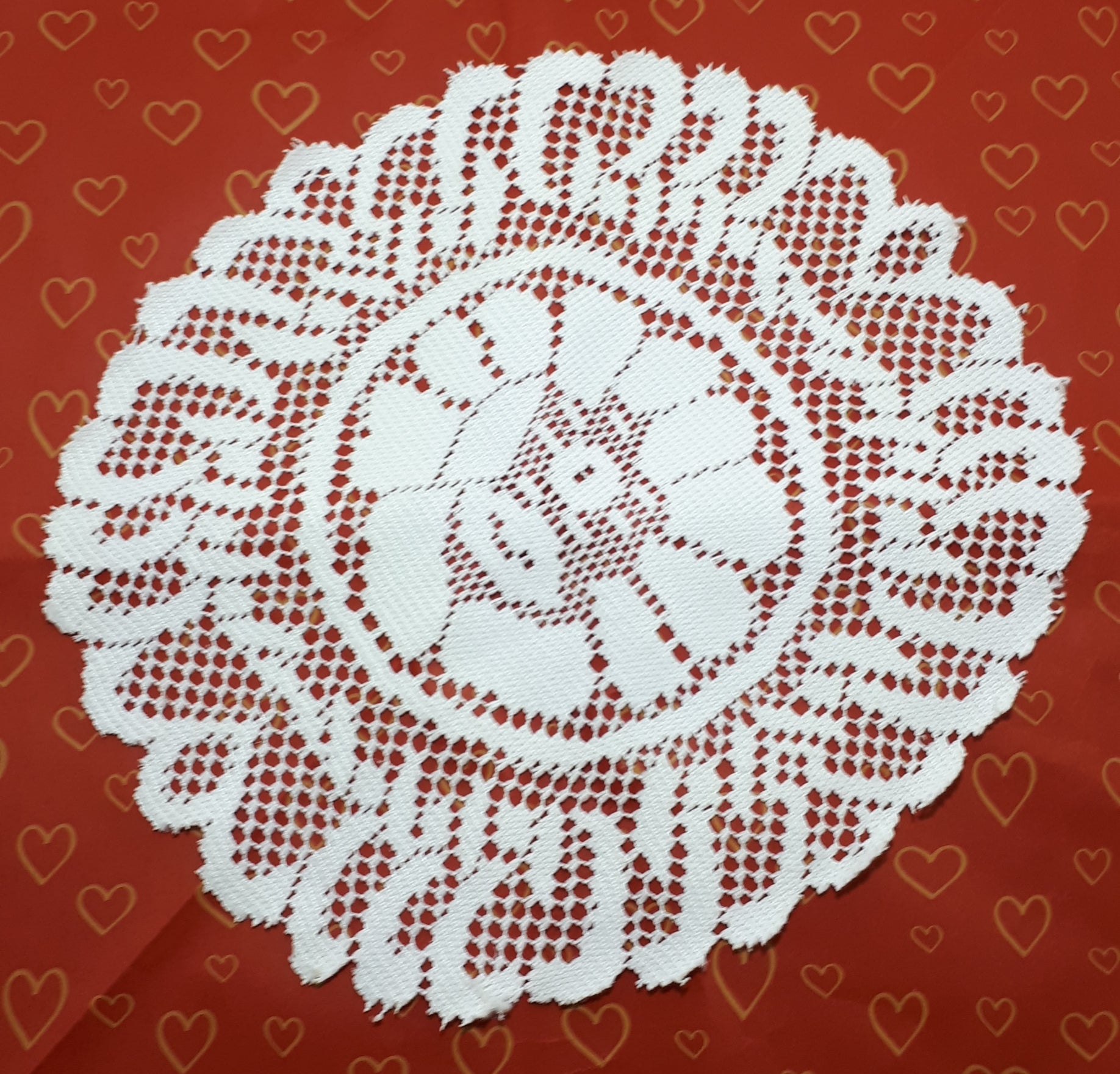 Versatile Vintage White Lace Doily