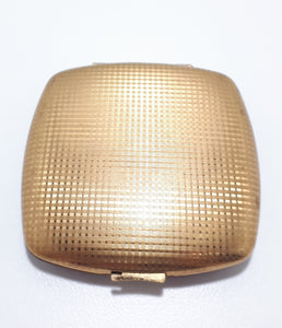 Collectable Brass & Acrylic Melissa Ladies Compact
