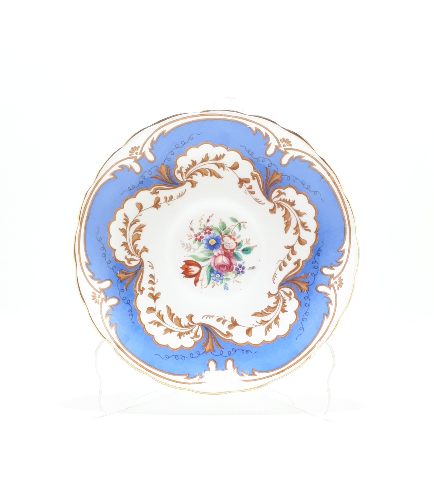 Tuscan China Royal Blue Saucer