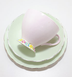 1930’s Foley Bone China Tea Trio - Pattern V2089