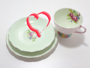 1930’s Foley Bone China Tea Trio - Pattern V2089