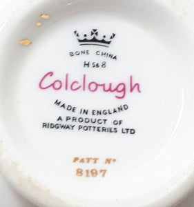 Colclough Bone China Tea Trio – Pattern 8197