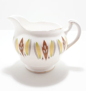 Colclough Bone China Biscuit Plate &amp; Creamer – Pattern 8197