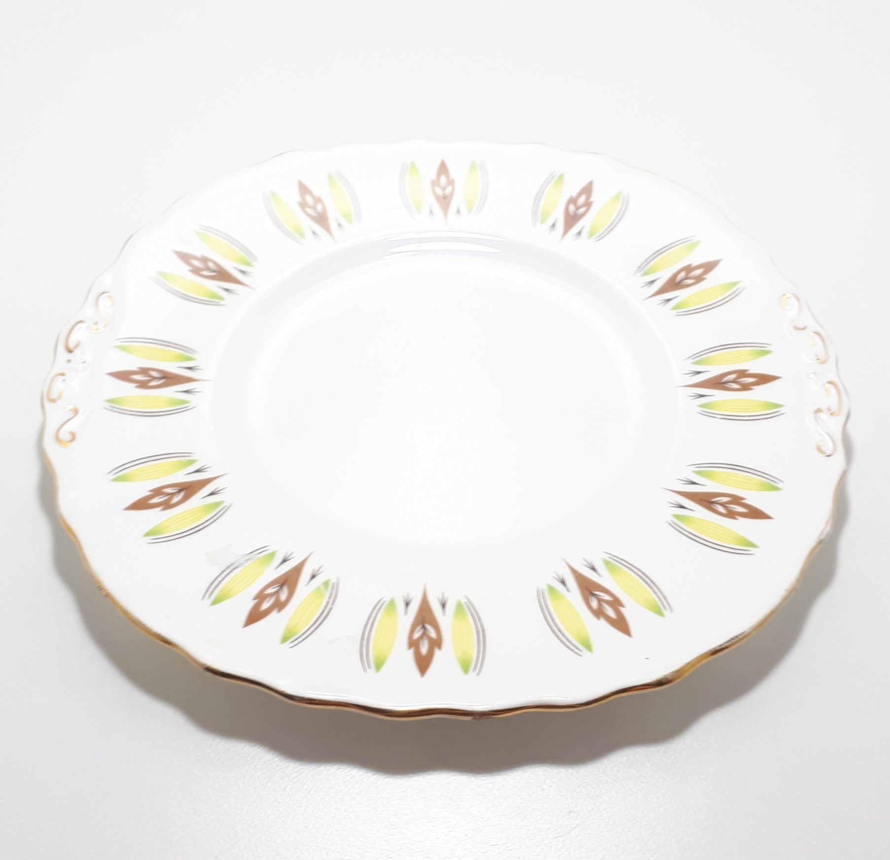 Colclough Bone China Biscuit Plate &amp; Creamer – Pattern 8197