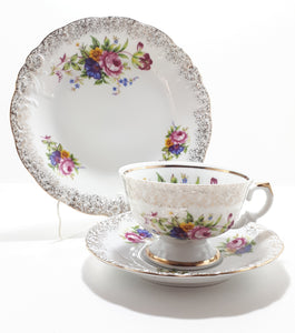 Exquisite Wawel (Made in Poland) Tea Trio