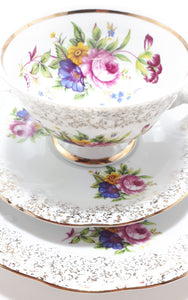 Exquisite Wawel (Made in Poland) Tea Trio