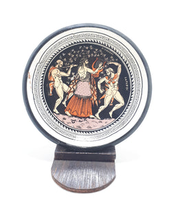 Small Greek Wall Plate - Clay