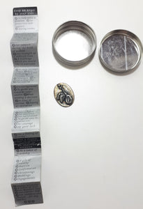 Pewter Pocket Angel In Tin - American