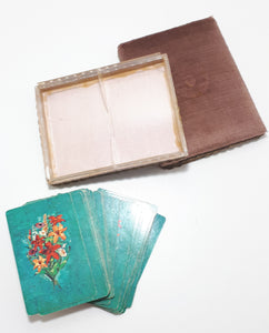 1960’s Stardust Playing Cards In Original Acrylic Box