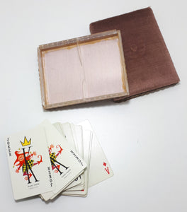 1960’s Stardust Playing Cards In Original Acrylic Box