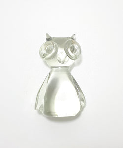 Quirky Glass Owl