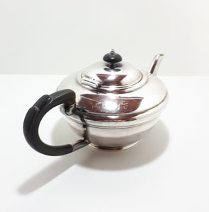 Antique Late 1800’s Victorian Era Tea Pot With Black Bakelite Handle & Lid Finial – EPBM 8082
