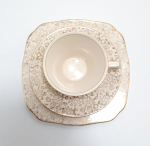 1933-1942 Vintage Hollinshead & Kirkham, Tunstall Tea Trio