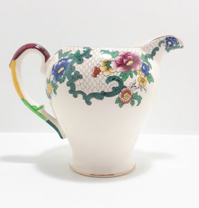 Royal Cauldon Victoria Pattern Porcelain Jug - Small