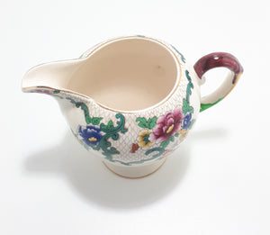 Royal Cauldon Victoria Pattern Porcelain Jug - Small
