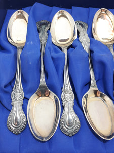 G&E Rodd Boxed Set Of 6 Tea / Coffee Spoons