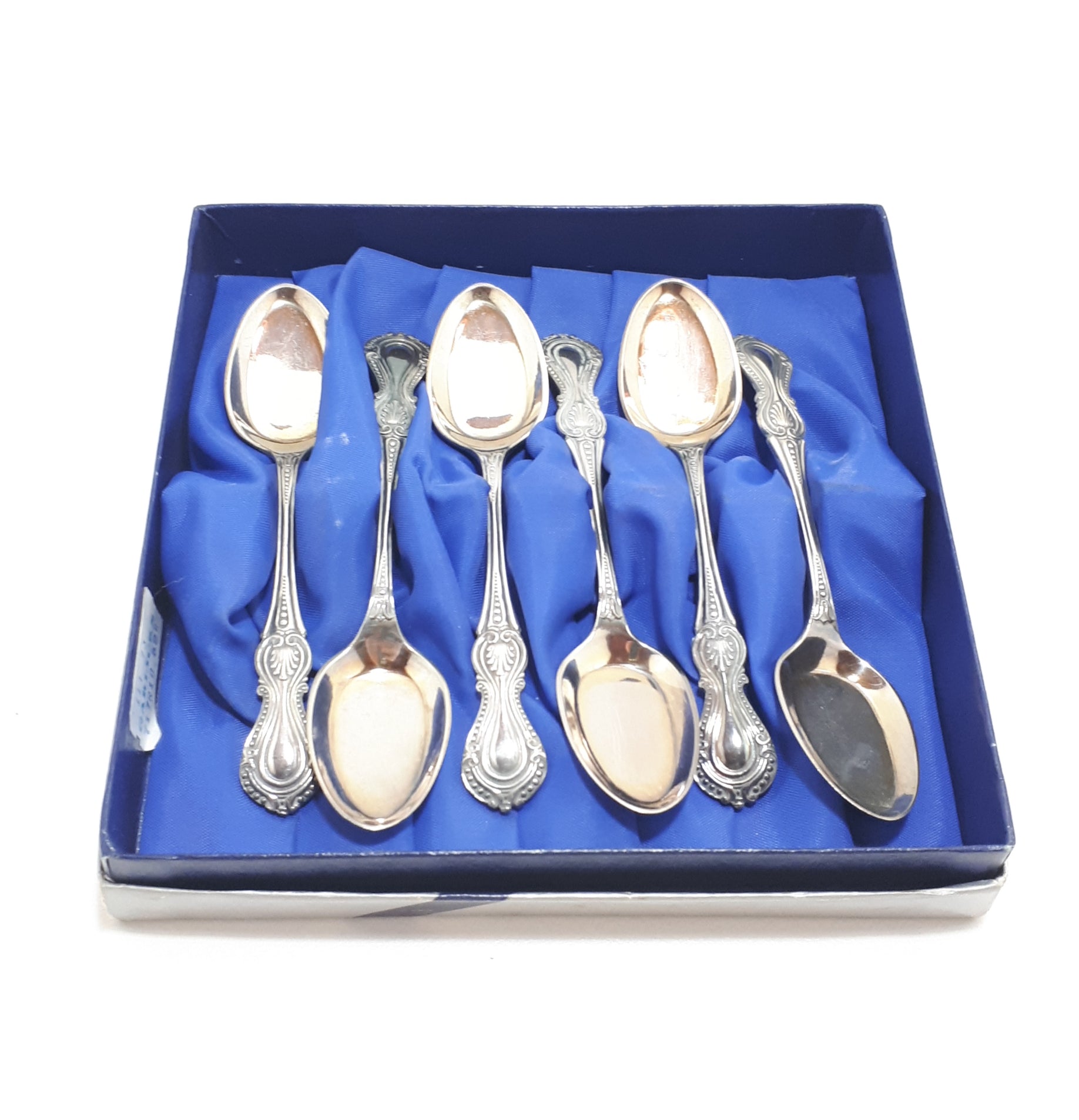 G&E Rodd Boxed Set Of 6 Tea / Coffee Spoons