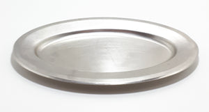 Oval Shaped Stainless Steel Serving Platter