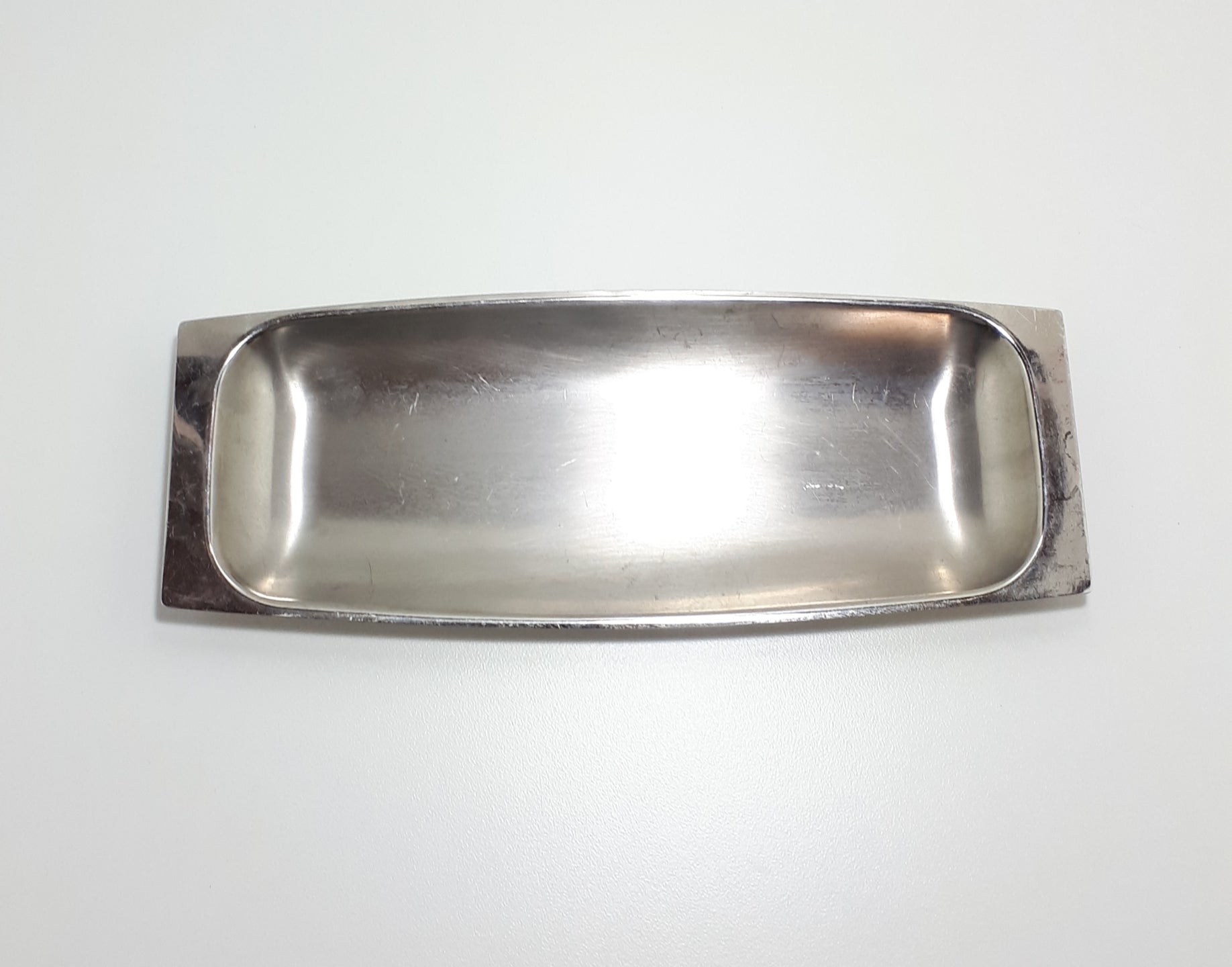 Rectangular Shaped Stainless Steel Swedish Serving Platter
