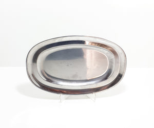 Oval Shaped Stainless Steel Palamidis Serving Platter