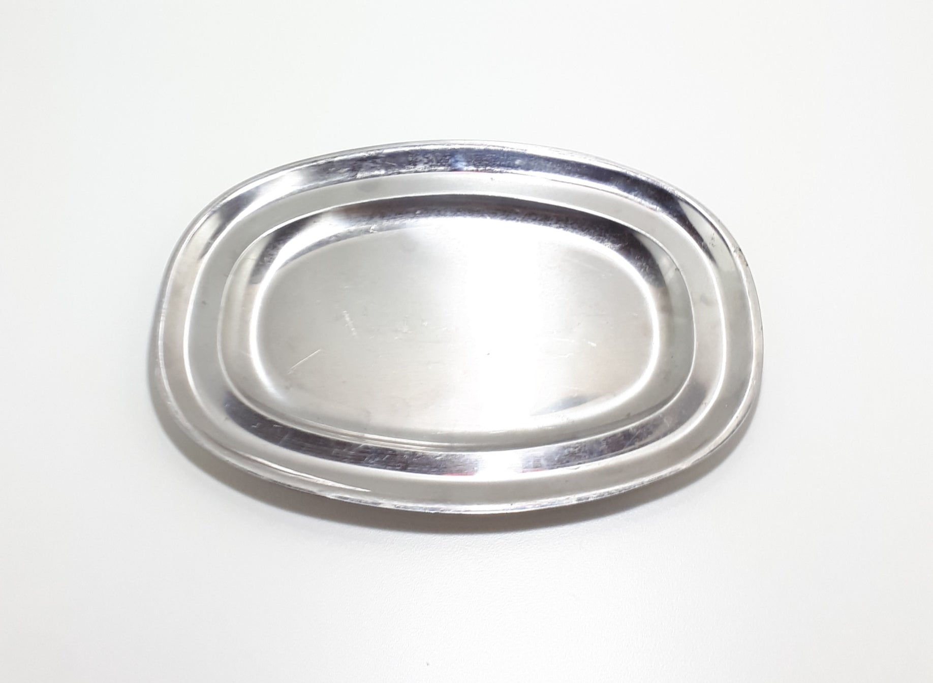 Oval Shaped Stainless Steel Palamidis Serving Platter