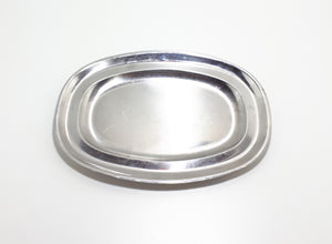 Oval Shaped Stainless Steel Palamidis Serving Platter