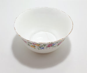 1940’s Tuscan Fine Bone China Large Sugar Bowl - Roses On Trellis C7903G